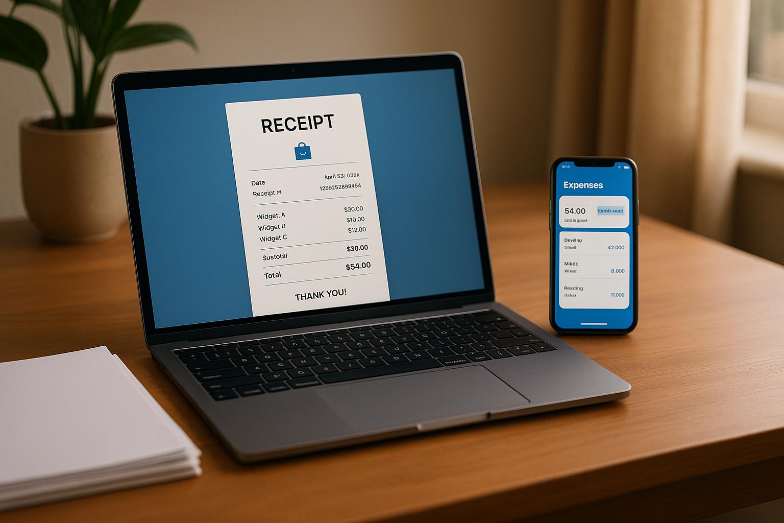 Reimbursing Expenses with Generated Receipts